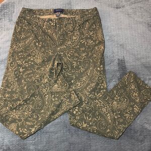 CHAPS Denim Jeans with Paisley Design